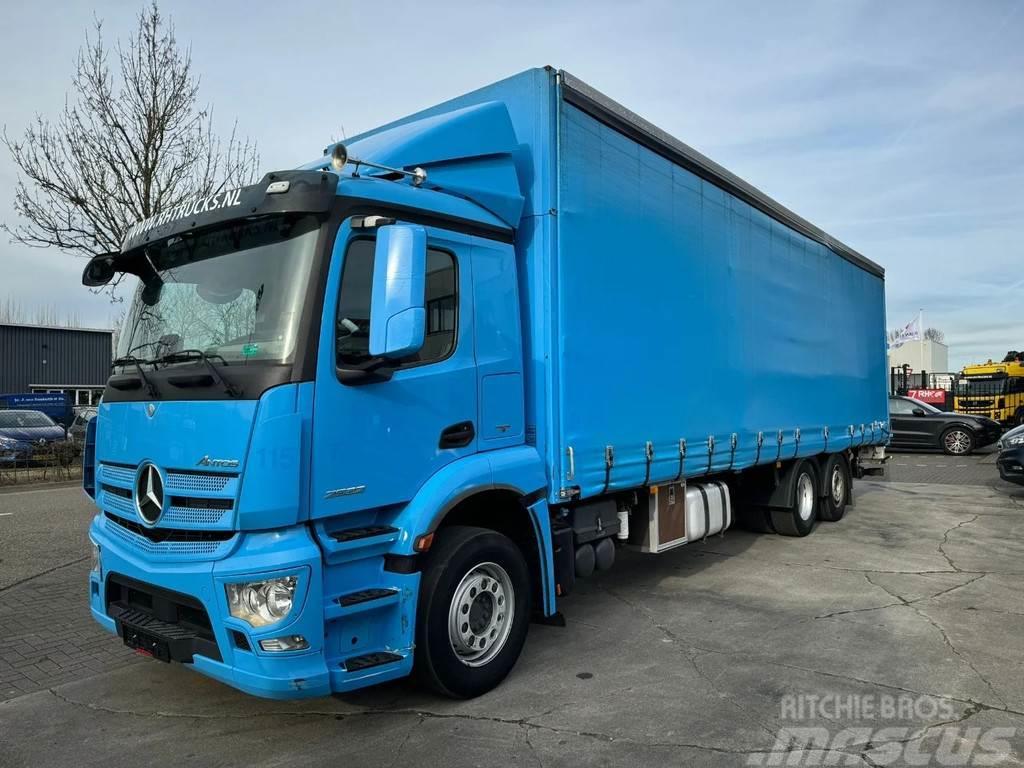 Mercedes-Benz Antos 2532 6X2 ONLY KM 303922 Tautliner/curtainside trucks