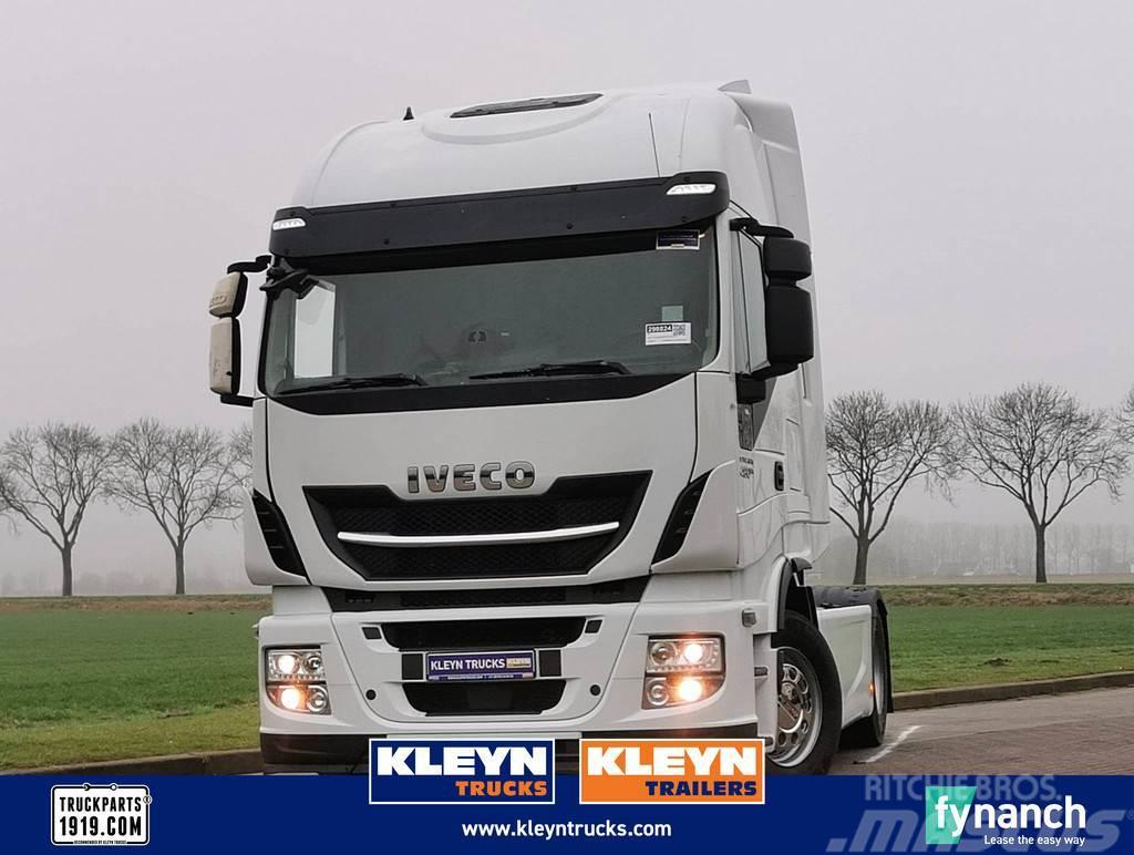 Iveco AS440S48 STRALIS intarder 2x tank Truck Tractor Units