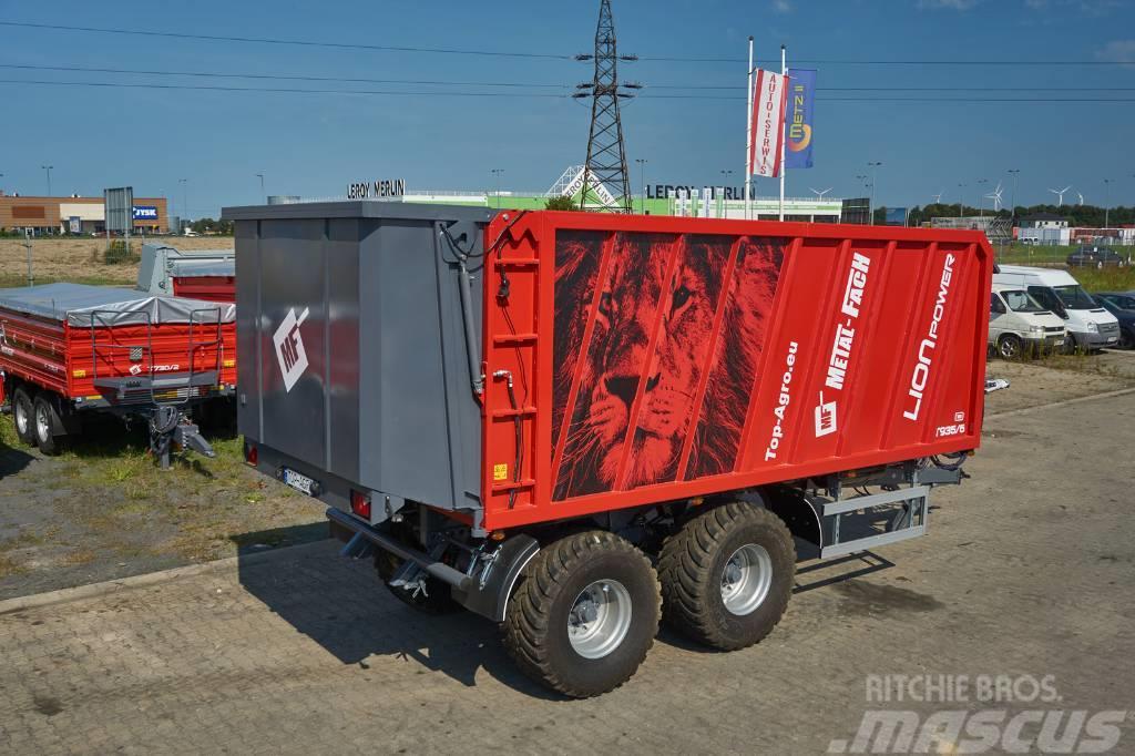 Metal-Fach T935/6 - 32m3 trailer with front sliding wall All purpose trailer
