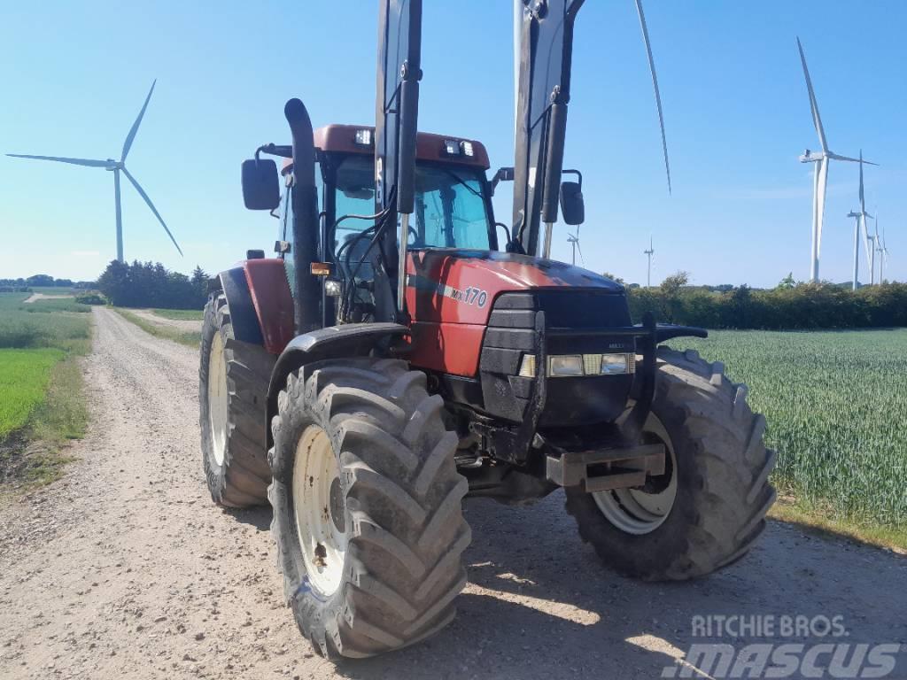 Case IH MAXXUM  MX 170 med ÅLØ Q 75 frontlæsse Tractors