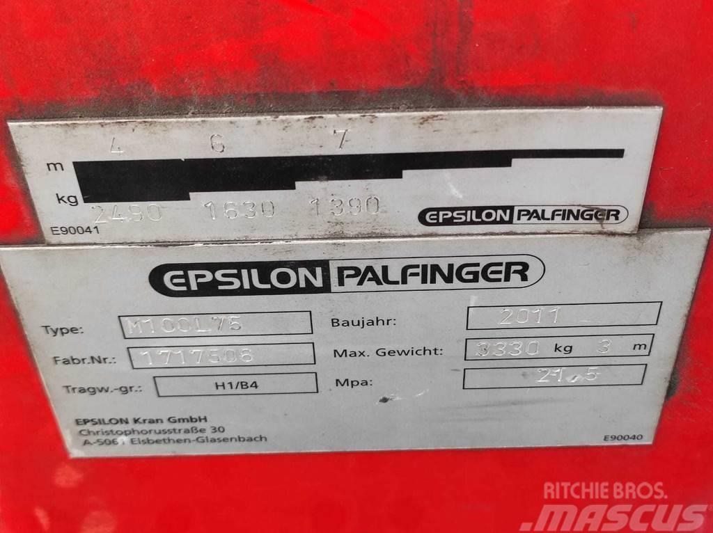 Palfinger EPSILON M100L75 Loader cranes