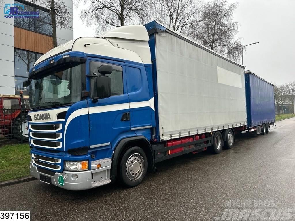 Scania R 450 6x2, EURO 6, Retarder, Standairco, Combi Tautliner/curtainside trucks