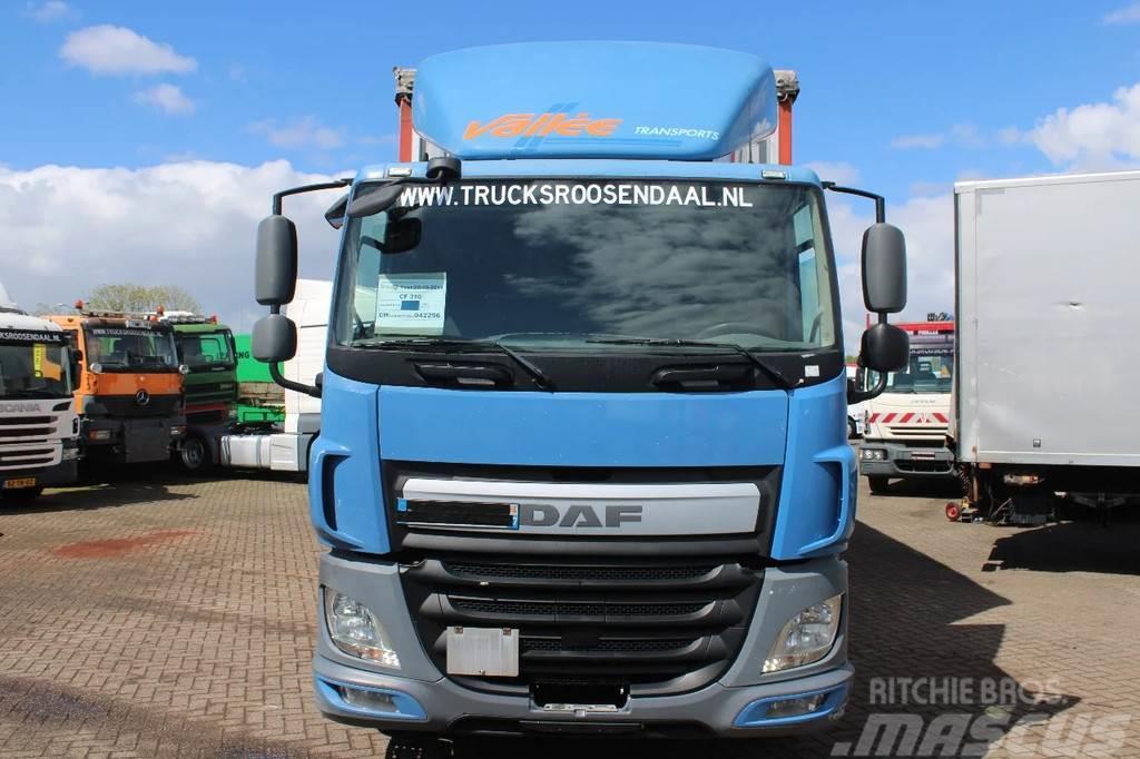 DAF CF 310 + EURO 6 + 4x IN STOCK Tautliner/curtainside trucks