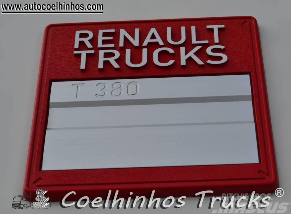 Renault T 380 Tautliner/curtainside trucks