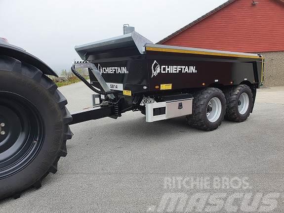 Chieftain Dumper, 14 t, Full Hardox All purpose trailer