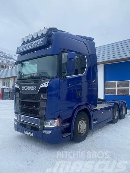 Scania S6500 6X4 Hydraulikk for tippsemi Truck Tractor Units