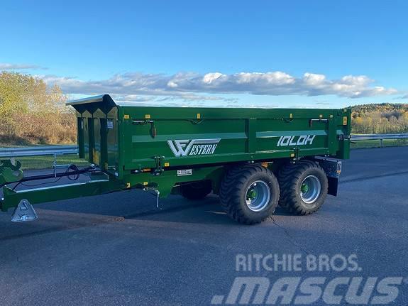 Western 10LD gårds dumper m/sideåpning All purpose trailer