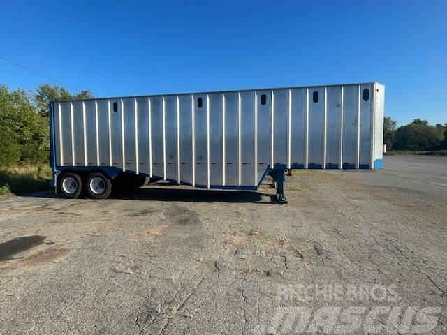 Peerless 40' Closed Top Drop Bottom Chip Trailer Other