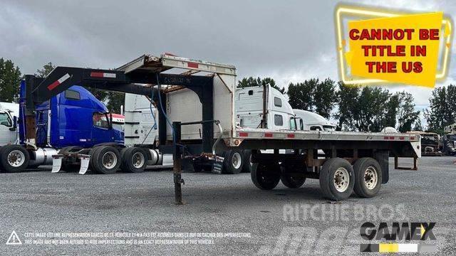 Utility REMORQUE FLATBED GOOSENECK Truck Tractor Units