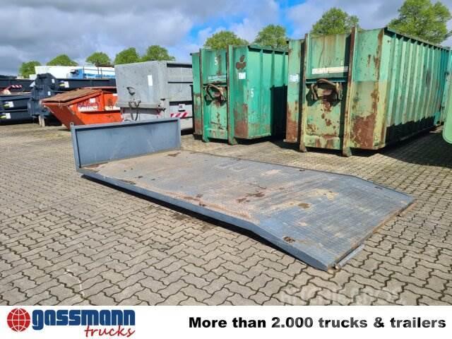  Andere City-Abrollplattform, 4.500mm Special containers