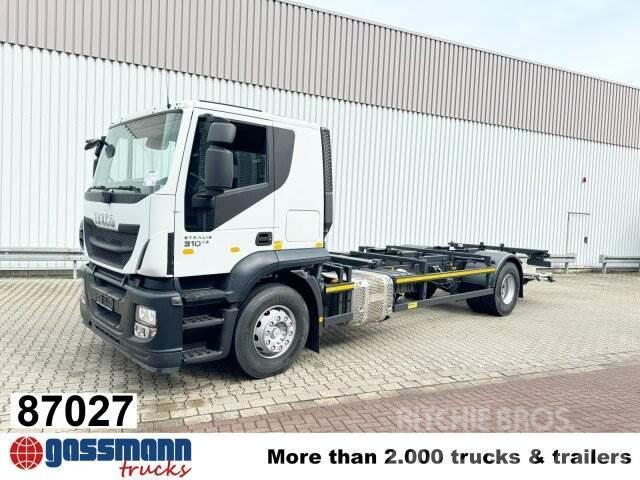 Iveco Stralis AT 190 S31FP-CM 4x2, LBW BÄR, Containerframe/Skiploader trucks