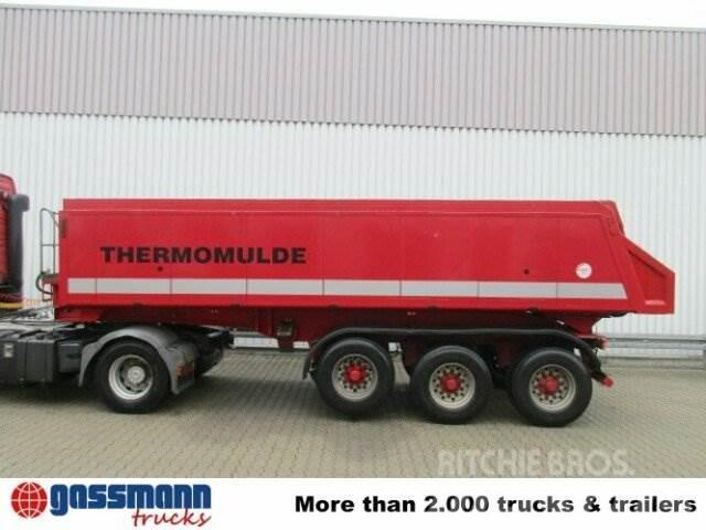 Meierling MSK 24 Voll-Alu Iso-Kastenmulde, ca. 25m³, 4 x Tipper semi-trailers