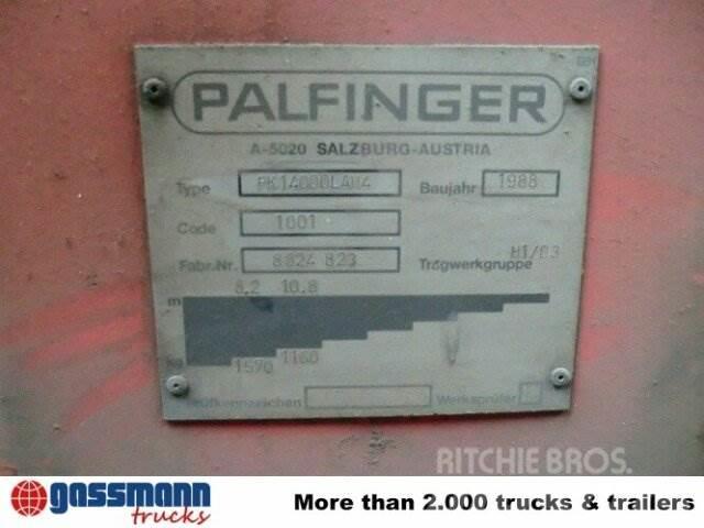 Palfinger PK 14000LAH4 Hochsitz Crane trucks