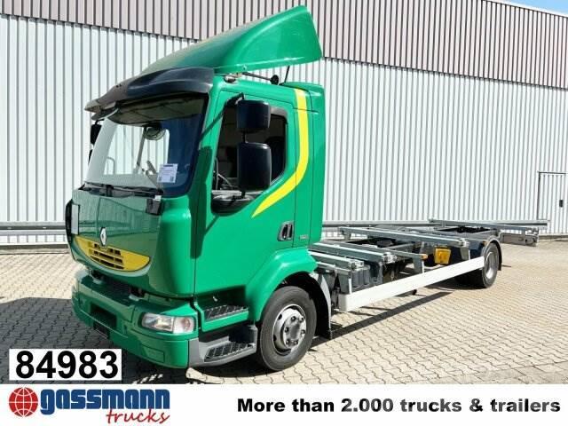 Renault Midlum 220.12 4x2, BDF verschiedene Größen Containerframe/Skiploader trucks