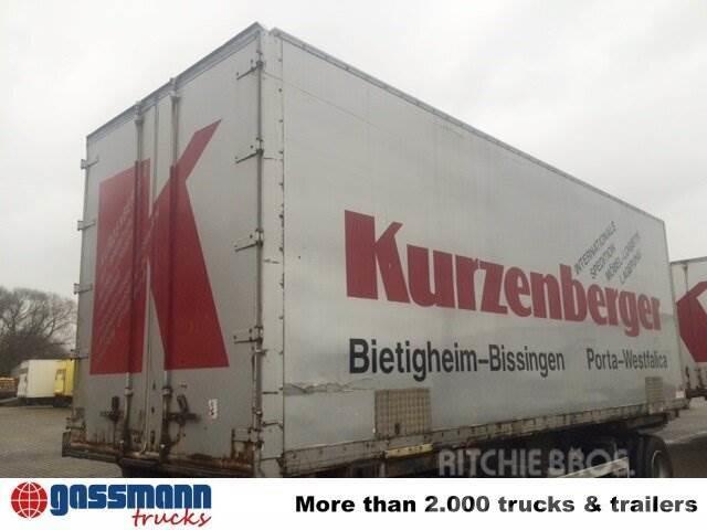 Sommer WK 06 P Wechselbrücke Koffer Containerframe/Skiploader trucks