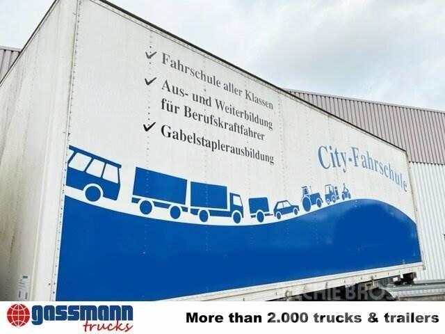 Spier Wechselbrücke Koffer, Ex-Fahrschule Containerframe/Skiploader trucks