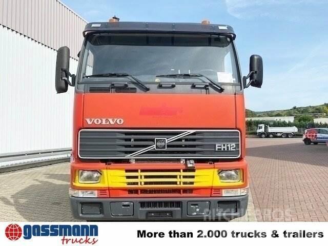 Volvo FH12-380 8x2 mit Kran Palfinger PK35000, Flatbed/Dropside trucks