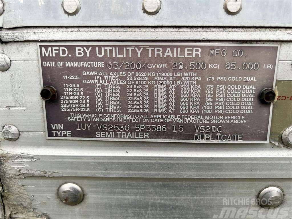 Utility 53X102 Van Body Trailers