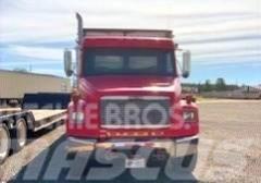 Freightliner FL-80 Blower Truck with EB40 blower. Van Body Trailers
