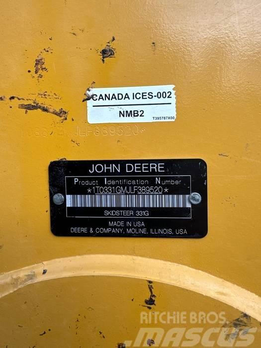 John Deere 331G Skid steer loaders