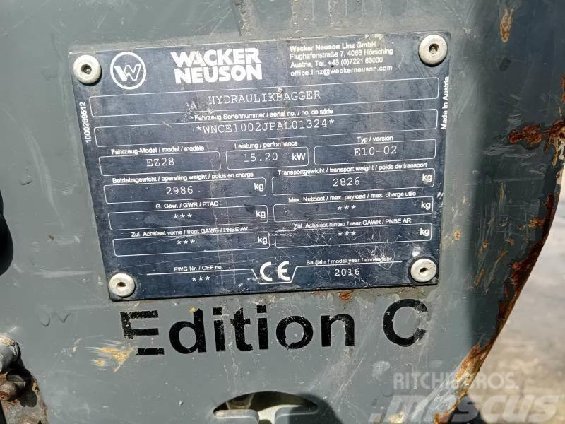Wacker Neuson EZ28 Mini excavators < 7t