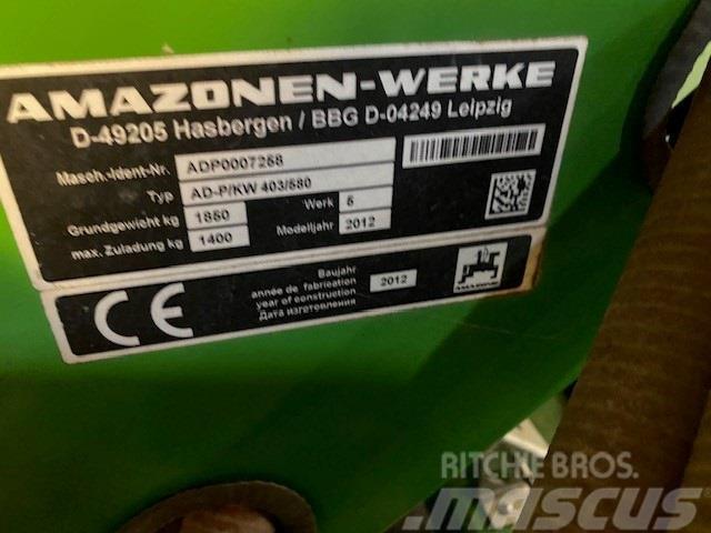 Amazone KG4000 Super / AD-P KW403 Harrows