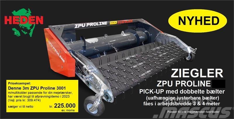 Ziegler ZPU ProLine  Pick-up med dobbeltbælter Ldv/dropside