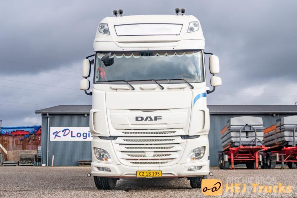 DAF XF 530 FAK SSC 8x2/4 m. Kroghejs + Kel-Berg overfø Hook lift trucks