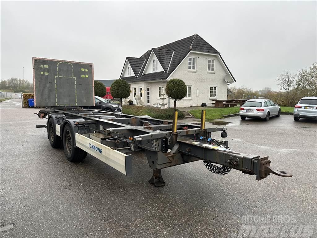 Krone Veksellads kærre Containerframe/Skiploader trailers