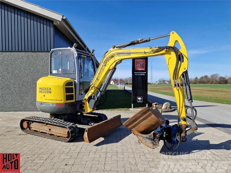 Wacker Neuson EZ 38 VDS  velholdt 4300 kg maskine Mini excavators < 7t