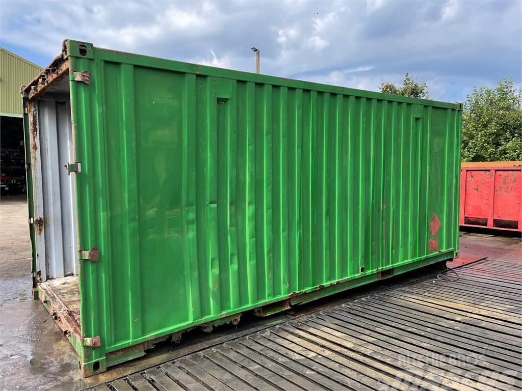 20FT container uden døre, til dyrehold eller lign. Storage containers
