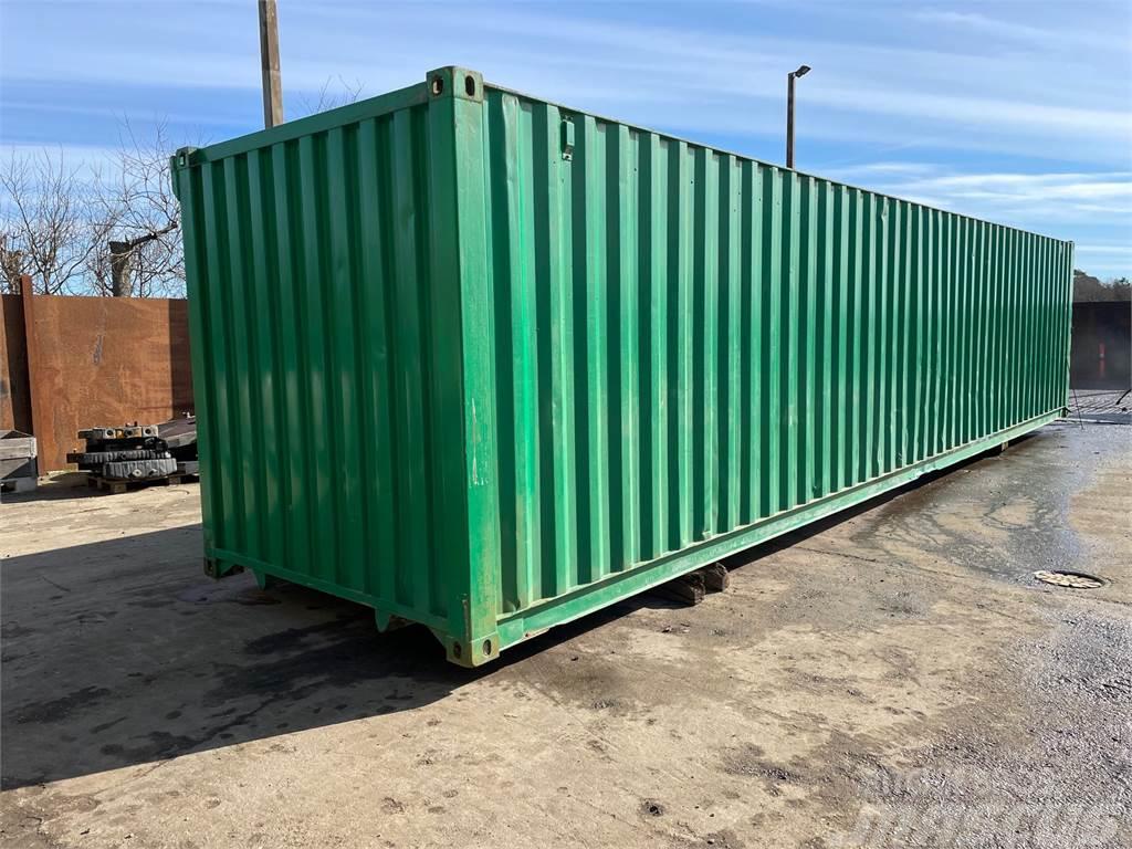  40ft container opdelt i 2 rum. Storage containers