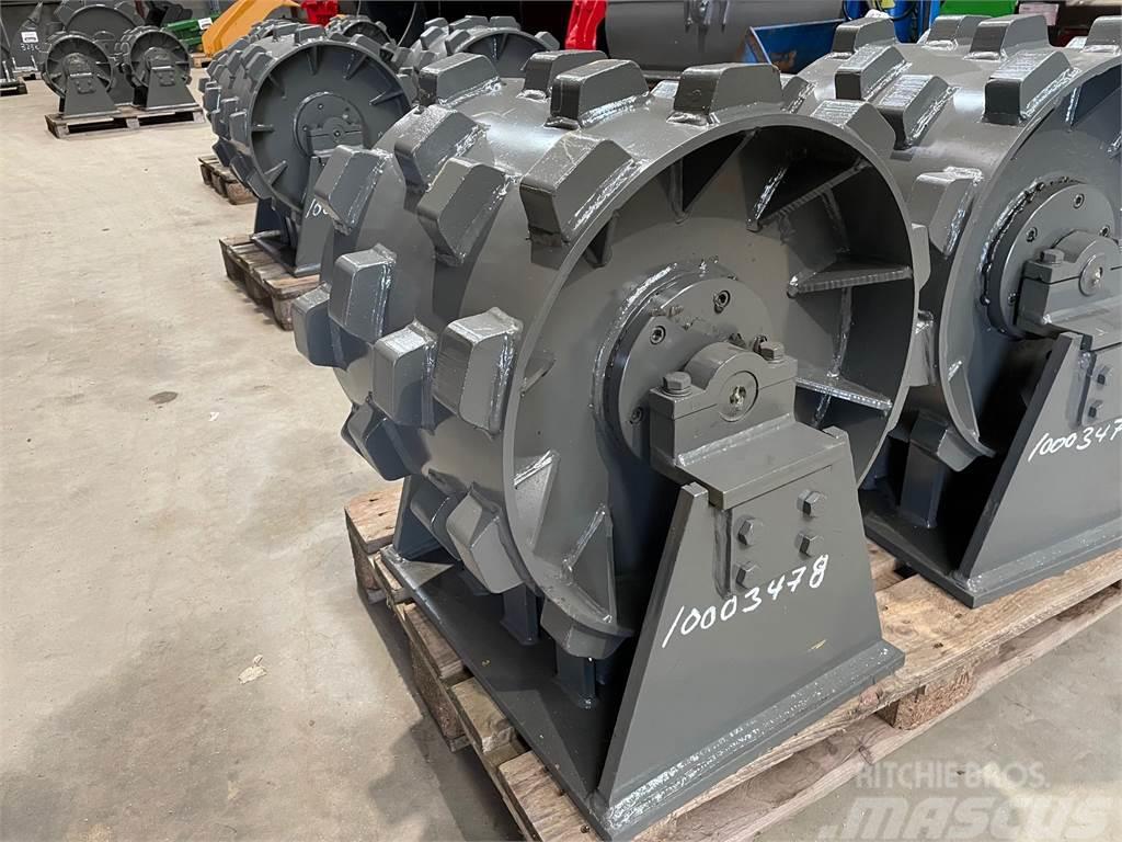  470 mm Kompaktorhjul Pneumatic tired rollers