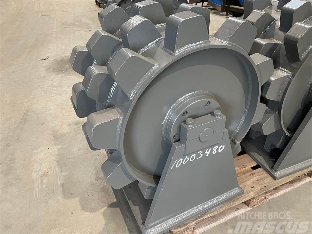  570 mm Kompaktorhjul Pneumatic tired rollers
