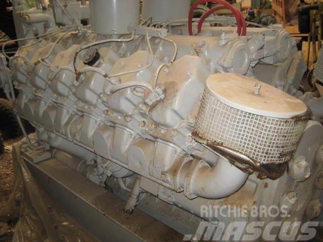 Baudouin V12 type DNP12M marinemotor Engines