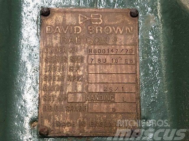 David Brown Radicon vinkelgear Gearboxes