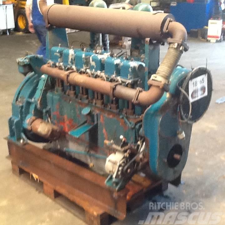 Ruston Type 6YDAN 6 cyl. luftkølet motor Engines
