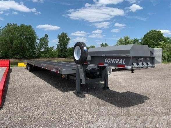  CONTRAL DROP DECK CONTAINER DELIVERY TRAILER, TAND Containerframe/Skiploader trailers
