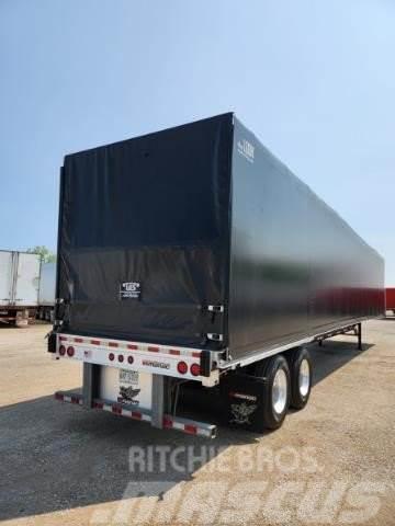 Manac COMBO FLATBED WITH ROLLING TARP Flatbed/Dropside trailers