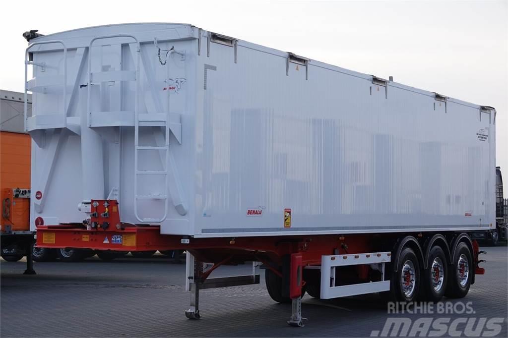 Benalu WYWROTKA 62 m3 / WAGA : 5900 KG / 2021 ROK  Tipper semi-trailers