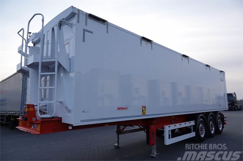 Benalu WYWROTKA 62 m3 / WAGA : 5900 KG / 2021 ROK  Tipper semi-trailers