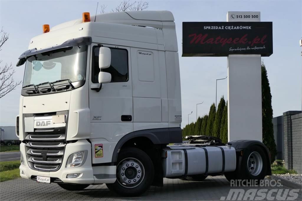 DAF XF 460 / SPACE CAB / OPONY 100% / I-PARK COOL /  E Truck Tractor Units