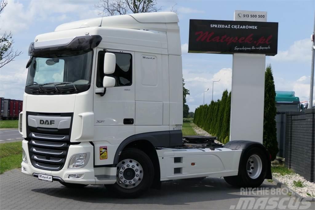 DAF XF 480 / SPACE CAB / RETARDER / I-PARK COOL / HYDR Truck Tractor Units
