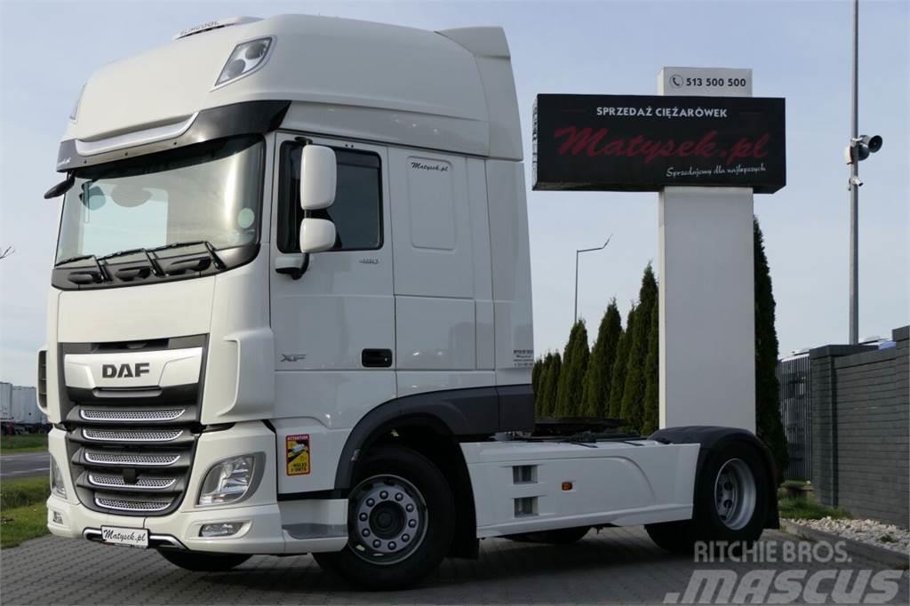 DAF XF 480 / SUPER SPACE CAB / I-PARK COOL / OPONY 100 Truck Tractor Units