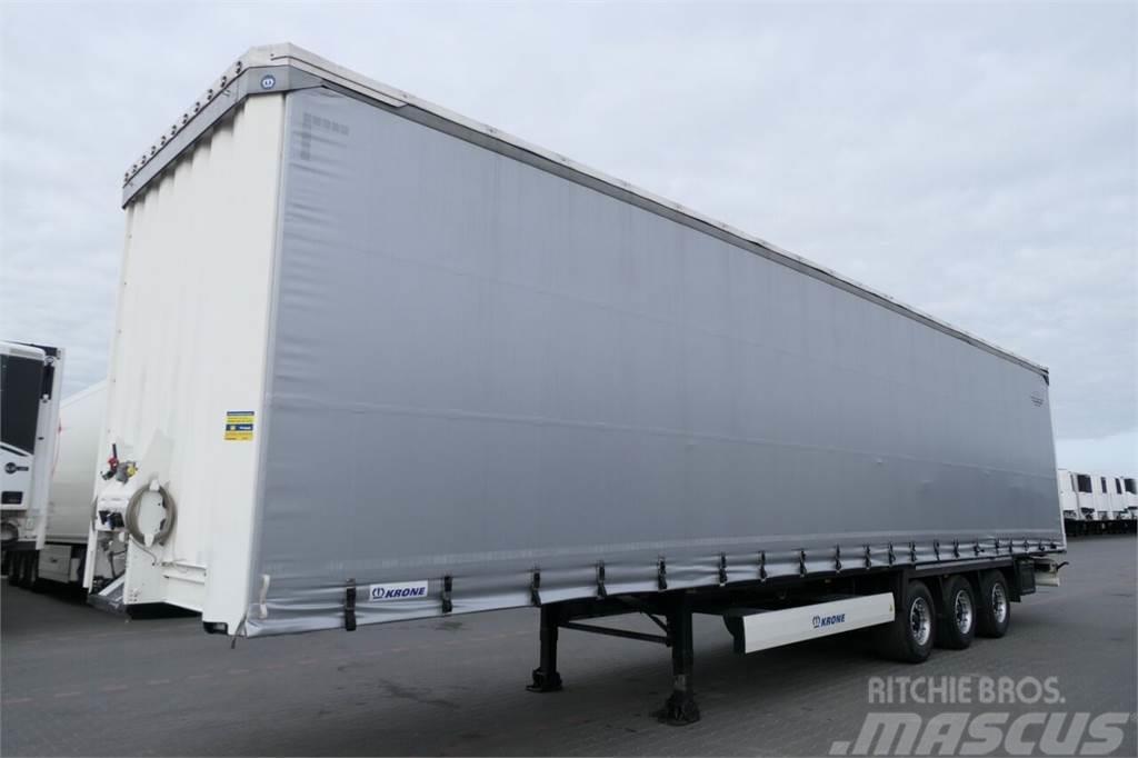 Krone FIRANKA MEGA / WAGA: 5800 KG / Z NIEMIEC / DACH PO Curtainsider semi-trailers