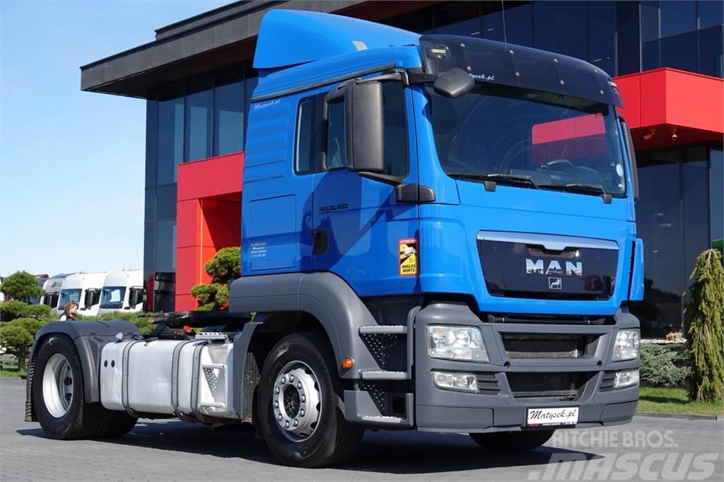 MAN TGS / 18.480 / RETARDER / EURO 5 / WAGA: 6900 KG / Truck Tractor Units