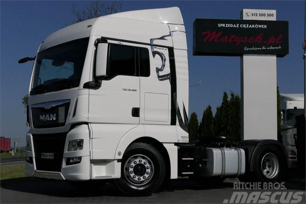 MAN TGX 18.480 / XLX / EURO 6 / Truck Tractor Units