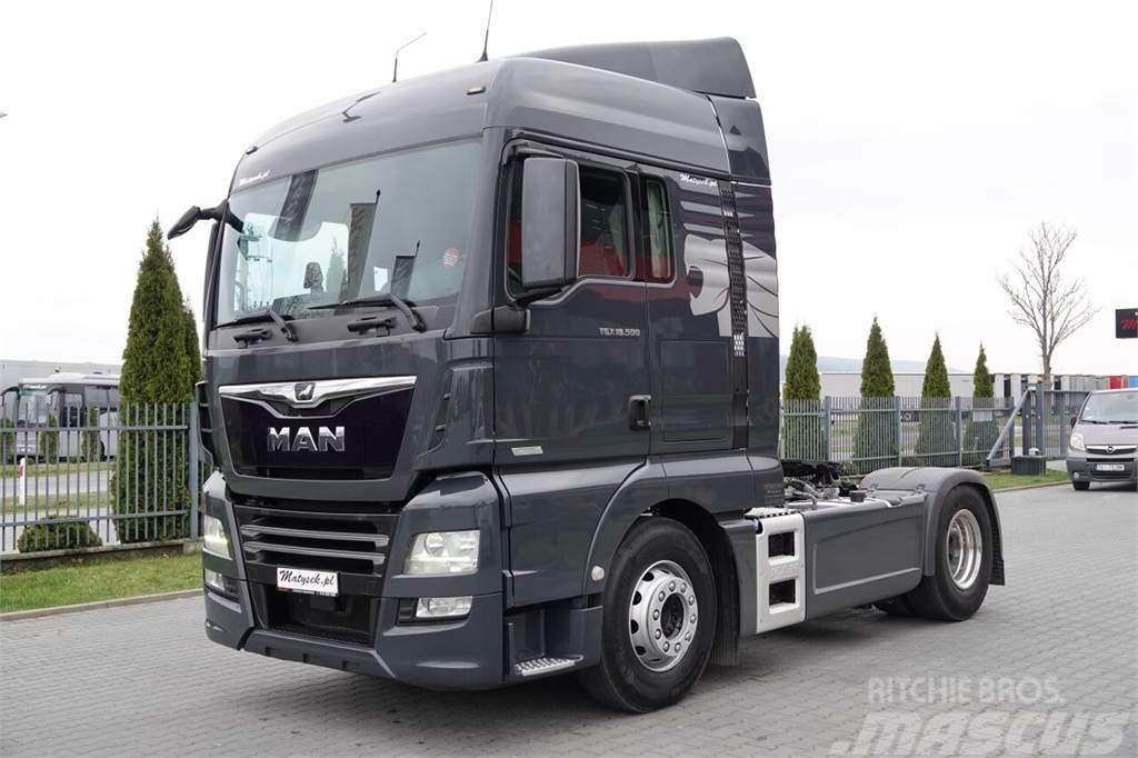 MAN TGX 18.500 / XLX / RETARDER / HYDRAULIKA / EURO 6  Truck Tractor Units