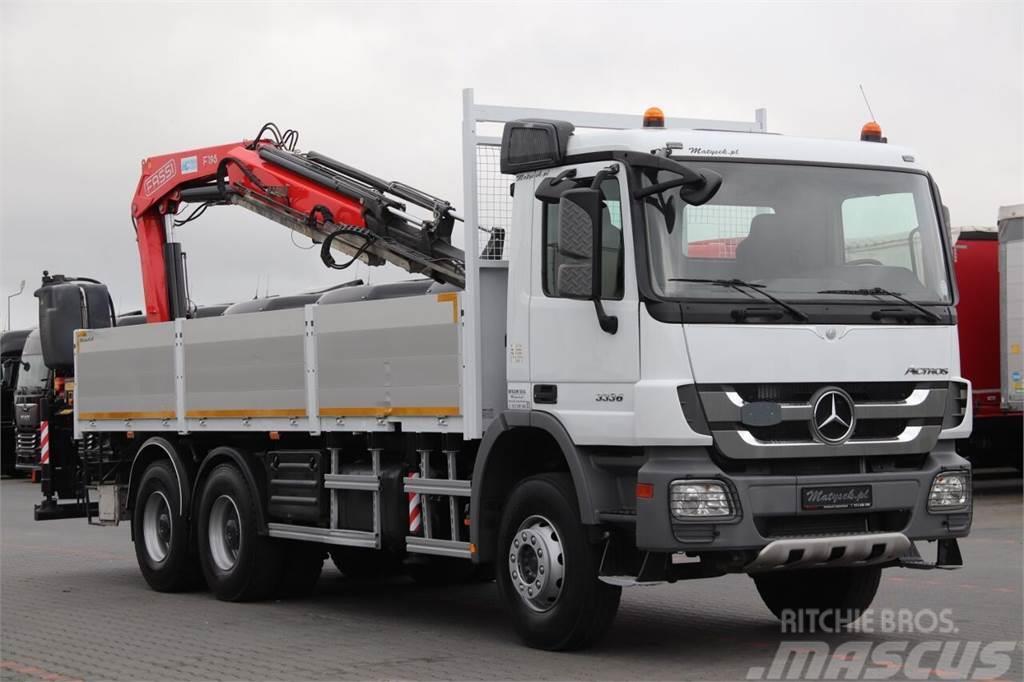 Mercedes-Benz ACTROS 3336 Flatbed/Dropside trucks