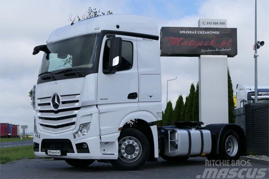 Mercedes-Benz ACTROS 1845 / STREAM SPACE / EURO 5 / Truck Tractor Units